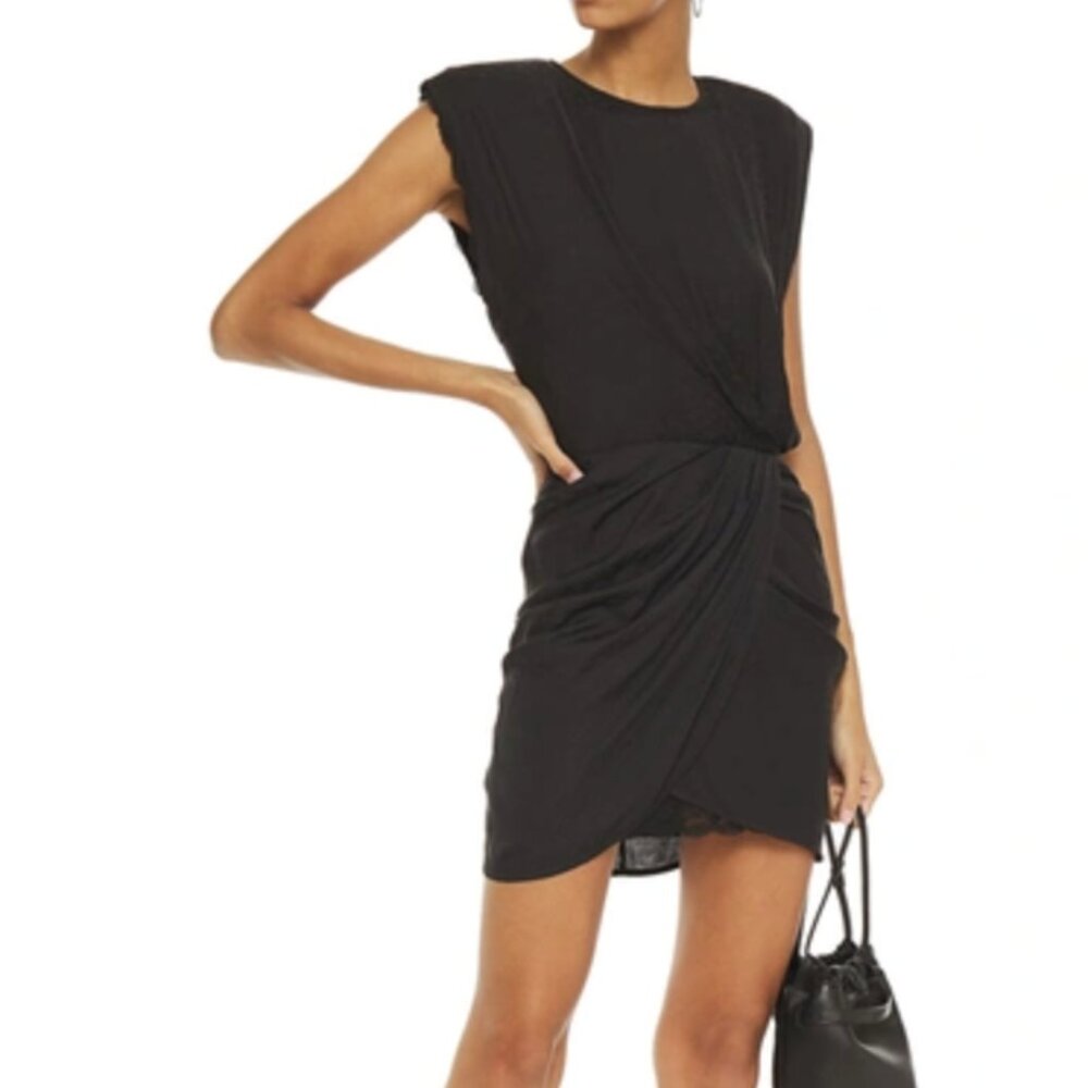 IRO - Dedora satin-jacquard mini dress - FR 36/US 4